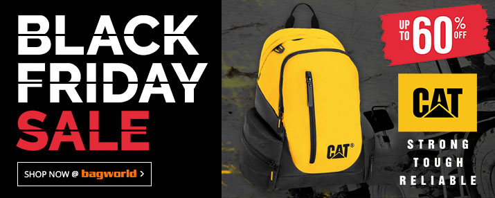 BLACK FRIDAY SALE @ Bagworld - Bags & Luggage Up To 50% Off!