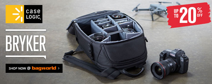 Case Logic Bryker Camera & Drone Bags @ Bagworld