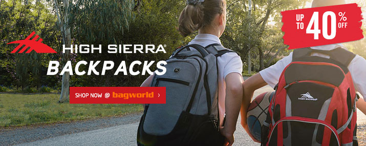 High Sierra Backpacks @ Bagworld
