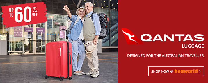 Qantas Luggage @ Bagworld