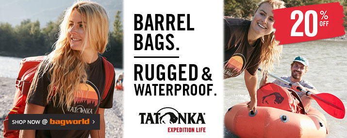 Tatonka Barrel Bags @ Bagworld