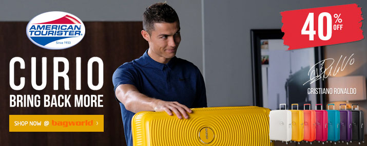 cristiano ronaldo american tourister