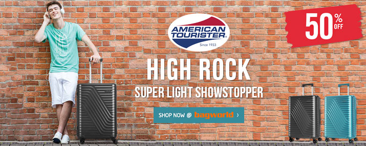 American Tourister High Rock Luggage @ Bagworld American Tourister High Rock Luggage @ Bagworld