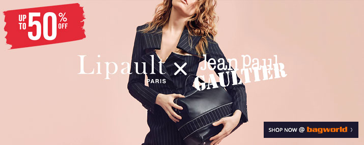 Lipault X Jean Paul Gaultier Bags @ Bagworld Lipault X Jean Paul Gaultier Bags @ Bagworld