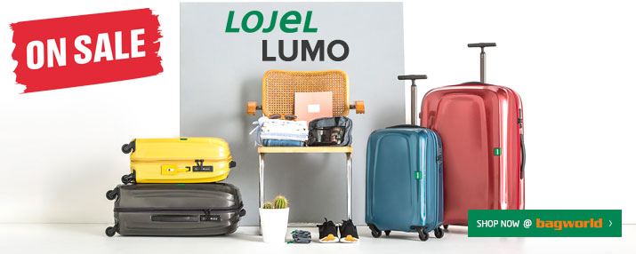 Lojel Lumo Luggage @ Bagworld