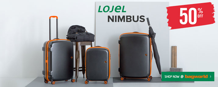 Lojel Nimbus Luggage @ Bagworld Lojel Nimbus Luggage @ Bagworld