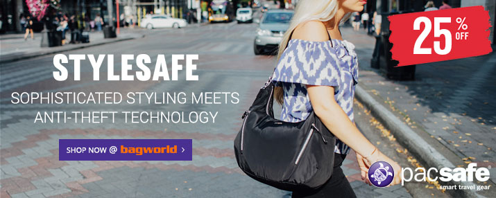 where Australia buys its Pacsafe bags