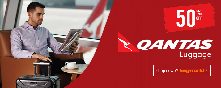 Qantas Bags & Luggage @ Bagworld Qantas Bags & Luggage @ Bagworld
